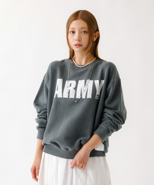 Johnbull(ジョンブル)の「【JOHNBULL/ジョンブル】クルースウェット/トップス/スウェット【WEB限定】(スウェット・レディース・ネイビー/スミクロ・フリー)」の18枚目の写真