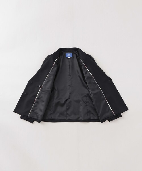 BLUE LABEL CRESTBRIDGE(ブルーレーベルクレストブリッジ)の「ウールストレッチブレンドブレザージャケット(テーラードジャケット・レディース・ダークネイビー・36/38)」の3枚目の写真