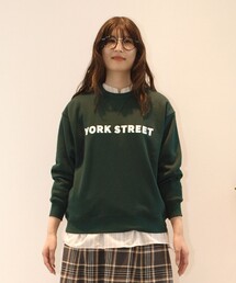 【UNISEX】裏毛ベーシックロゴ スウェット