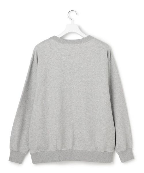 J.PRESS YORK STREET(ジェイプレスヨークストリート)の「【UNISEX】裏毛ベーシックロゴ スウェット(Tシャツ/カットソー・メンズ・ライトグレー系/ダークグリーン系/ブラック系/アイボリー系・SMALL/MEDIUM/LARGE)」の7枚目の写真