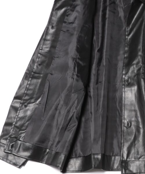 ARCHIVER（アーカイバ）の「フェイクレザージャケット（ライダースジャケット・メンズ・ブラック/ブラウン・LARGE/MEDIUM/X-LARGE）」の4枚目の写真