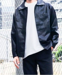 ARCHIVER（アーカイバ）の「フェイクレザージャケット（ライダースジャケット）」