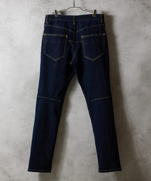 TAPERED SKINNY DENIM JEANS ONE WASH/ テーパード スキニー