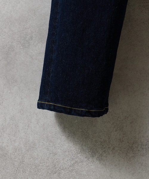 NUMBER (N)INE(ナンバーナイン)の「TAPERED SKINNY DENIM JEANS ONE WASH/ テーパード スキニー デニムパンツ ワンウォッシュ(デニムパンツ・メンズ・インディゴブルー・4/3/2)」の6枚目の写真