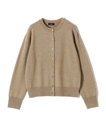 SHIPS Primary Navy Label:〈手洗い可能〉VICTORIA ラメ カーディガン