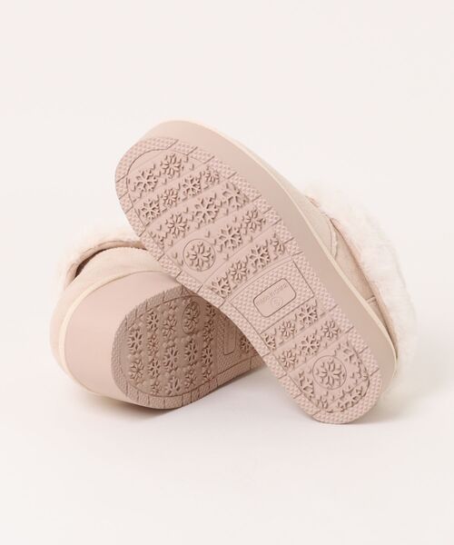 moz（モズ）の「【MOZ】厚底ファーブーツ（ブーツ・レディース・ブラック/キャメル/アイボリー・M/S/LL/L）」の5枚目の写真