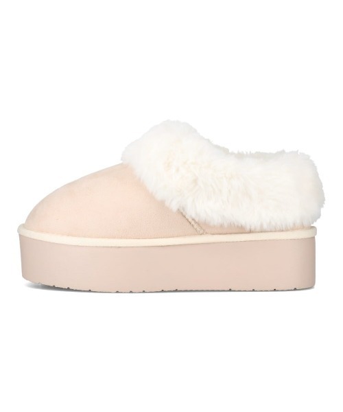 moz（モズ）の「【MOZ】厚底ファーブーツ（ブーツ・レディース・ブラック/キャメル/アイボリー・M/S/LL/L）」の15枚目の写真