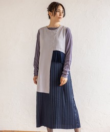 OSMOSIS（オズモーシス）の「2WAYレイヤードプリーツワンピース（ワンピース）」