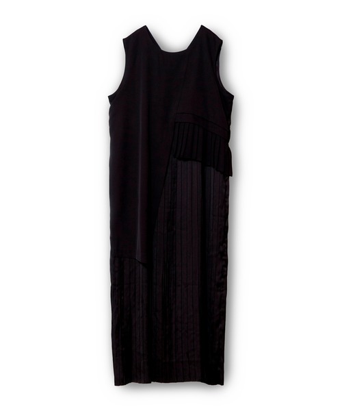 セール】2WAYレイヤードプリーツワンピース（ワンピース）｜OSMOSIS