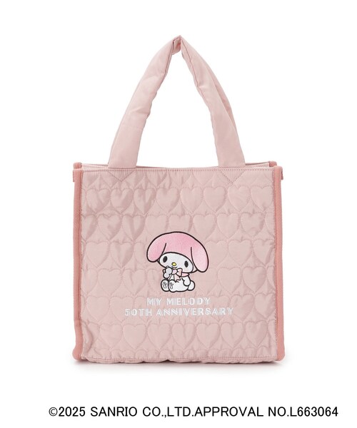 ITS'DEMO(イッツデモ)の「<マイメロディ・クロミ×イッツデモ>コラボトート(トートバッグ・レディース・ブラック/ピンク系・00)」の5枚目の写真