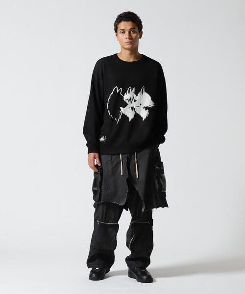 FR(13)NDS（フレンズ）の「FR(13)NDS /フレンズ/Fake Latyered Cargo Pants（カーゴパンツ・メンズ・カーキ/ブラック・L/M）」の13枚目の写真