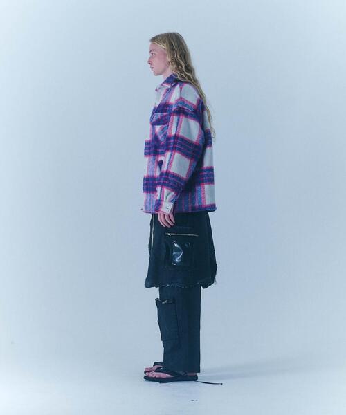 FR(13)NDS（フレンズ）の「FR(13)NDS /フレンズ/Fake Latyered Cargo Pants（カーゴパンツ・メンズ・カーキ/ブラック・L/M）」の8枚目の写真