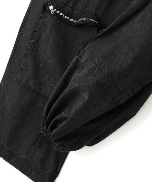 FR(13)NDS（フレンズ）の「FR(13)NDS /フレンズ/Fake Latyered Cargo Pants（カーゴパンツ・メンズ・カーキ/ブラック・L/M）」の5枚目の写真