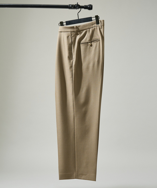 Traditional Weatherwear（トラディショナルウェザーウェア）の「【Traditional Weatherwear】UNIONSLACKS 102 ユニオンスラック / ワイドスラックス（スラックス・メンズ・ベージュ/ブラック・M/L）」の5枚目の写真