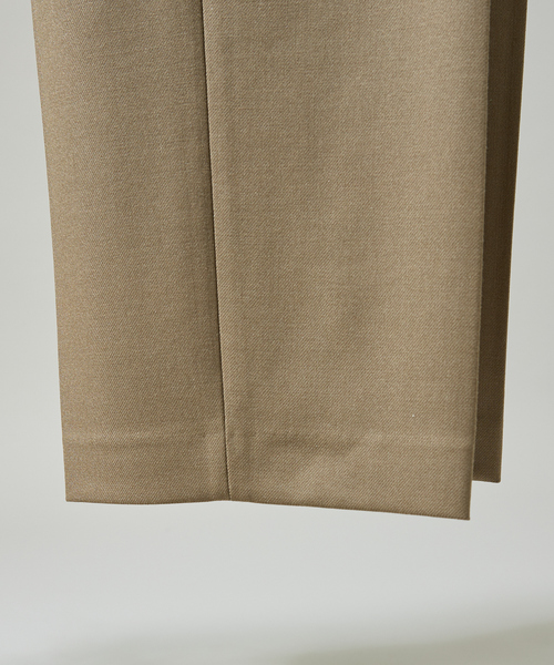 Traditional Weatherwear（トラディショナルウェザーウェア）の「【Traditional Weatherwear】UNIONSLACKS 102 ユニオンスラック / ワイドスラックス（スラックス・メンズ・ベージュ/ブラック・M/L）」の9枚目の写真