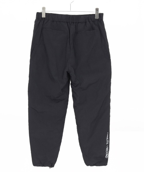 1minute 1second(ワンミニットワンセカンド)の「mp14218-padded 6-pocket pants with cursive embroidery ナイロンパンツ(1M25F030)(その他パンツ・メンズ・チャコール/ブラック・XL/L/M/S)」の7枚目の写真