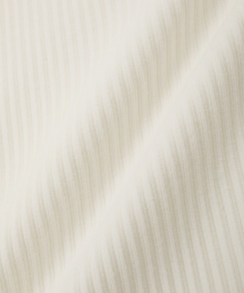 earth music&ecology（アースミュージックアンドエコロジー）の「【吸湿発熱】あったかフェミニンインナー（袖レース）（Tシャツ/カットソー・レディース・オフホワイト・F）」の15枚目の写真