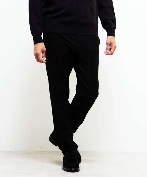 MEN'S MELROSE(メンズメルローズ)の「ムリネシリーズコンフォートパンツ(セットアップ可)(スラックス・メンズ・ネイビー/ダークネイビー/ブラック/グレー・2/3/4/5)」の19枚目の写真