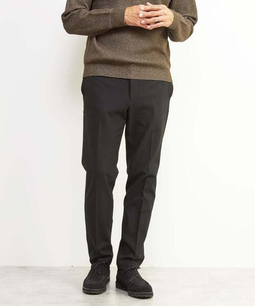 MEN'S MELROSE(メンズメルローズ)の「ムリネシリーズコンフォートパンツ(セットアップ可)(スラックス・メンズ・ネイビー/ダークネイビー/ブラック/グレー・2/3/4/5)」の5枚目の写真
