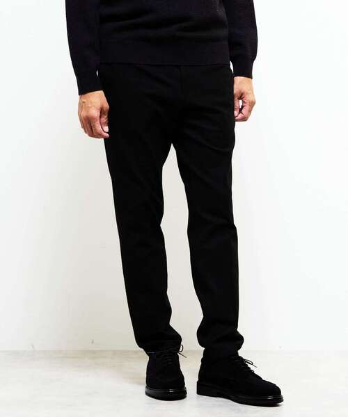 MEN'S MELROSE(メンズメルローズ)の「ムリネシリーズコンフォートパンツ(セットアップ可)(スラックス・メンズ・ネイビー/ダークネイビー/ブラック/グレー・2/3/4/5)」の10枚目の写真