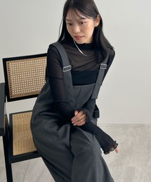 オールインワン・サロペット ベルト」に該当するファッション