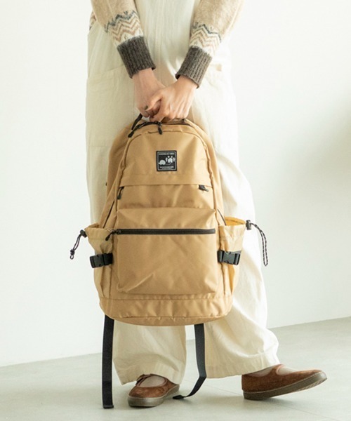 SCANDINAVIAN FOREST(スカンジナビアン・フォレスト)の「NEWアクティブデイパック<撥水加工>(バックパック/リュック・レディース・ブラック/カーキ/ネイビー/ベージュ/グレー・FREE)」の13枚目の写真