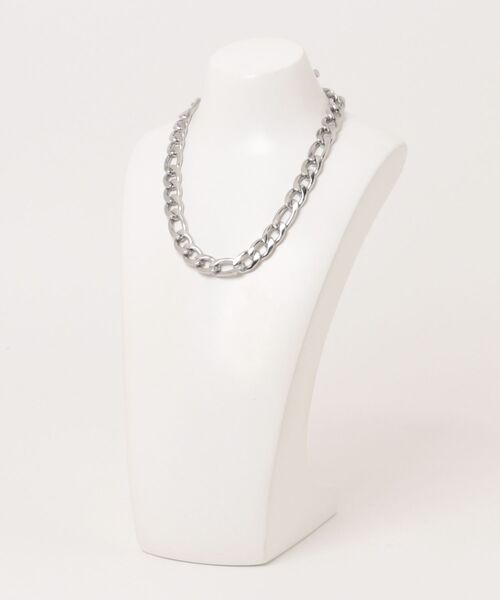 yield（イールド）の「【yield select】Design Chain Necklace ショートタイプ デザイン チェーン ネックスレス PDMNL-001-003（ネックレス・メンズ・シルバー系2/シルバー系1/シルバー系3・FREE）」の4枚目の写真