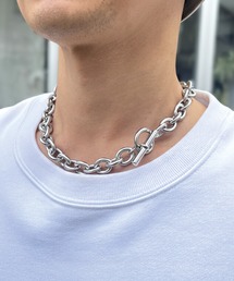 yield（イールド）の「【yield select】Design Chain Necklace ショートタイプ デザイン チェーン ネックスレス PDMNL-001-003（ネックレス）」