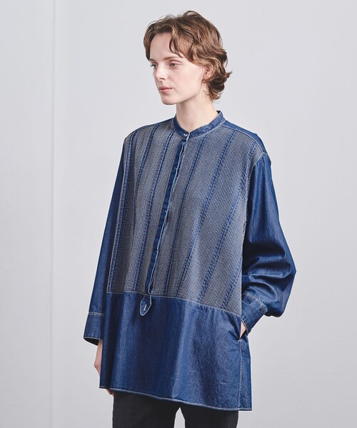 Pheeta＞Trinity デニムシャツ/013C-63D（シャツ/ブラウス）｜Pheeta