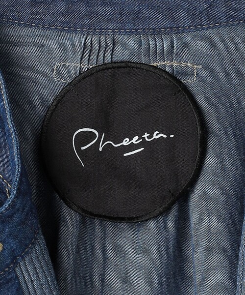 Pheeta＞Trinity デニムシャツ/013C-63D（シャツ/ブラウス）｜Pheeta