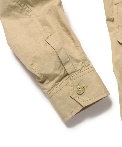 BEAMS PLUS ミリタリートロピカルジャケット　ベージュ　Lサイズ BEAMS PLUS（ビームスプラス）の「BEAMS PLUS / USAF トロピカル