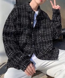 SHEPP（シープ）の「オーバーサイズチェックジャケット（その他アウター）」