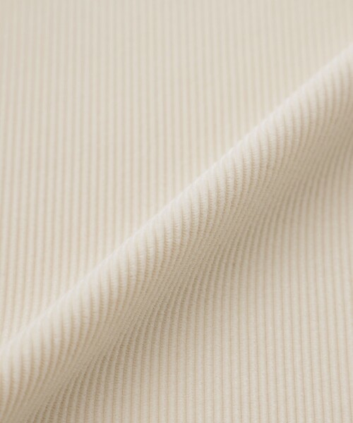 LOVELESS(ラブレス)の「ハイテンションコールトップス(Tシャツ/カットソー・メンズ・オフホワイト/ブラウン系その他2/ブラック・L/M)」の8枚目の写真