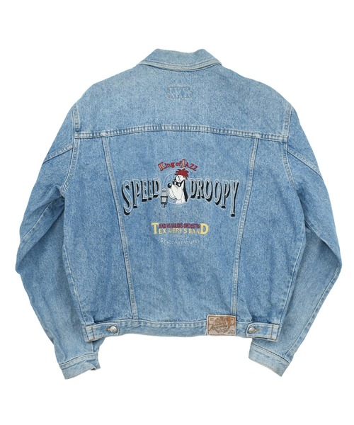 ジャケット・アウター 90s vintage Design denim jacket USED】90's TEX AVERY “DROOPY” デニムジャケット（デニムジャケット