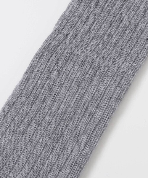 BeBe（ベベ）の「マルチボーダーレギンス+ショートルーズソックスセット(80~140cm)（レギンス/スパッツ・キッズ・グレー系その他/パープル系その他・XS/L/S/M）」の9枚目の写真