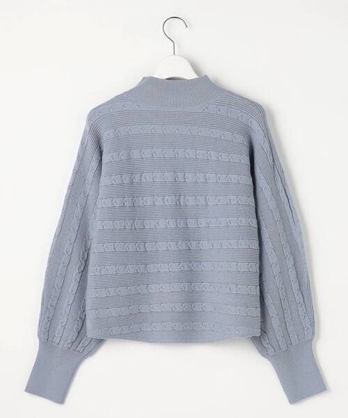 ANY SIS(エニィスィス)の「【2SET】ニット ボレロ × ワンピース セット(ワンピース・レディース・スカイブルー系/ブラック系/グレー系・X-LARGE)」の19枚目の写真
