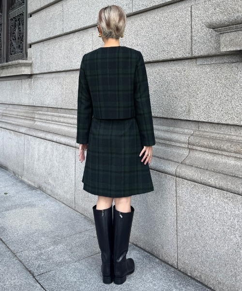 セール】JENNEチェックジャケット（その他アウター）｜JENNE（ジェンヌ