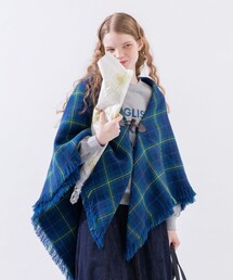Afternoon Tea(アフタヌーンティー)のタータンチェック柄ポンチョ/Afternoon Tea Original Tartans(ポンチョ)