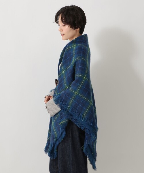 セール】タータンチェック柄ポンチョ/Afternoon Tea Original Tartans