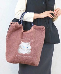 SOBIA / e.e.p.ボア刺繍コードトート