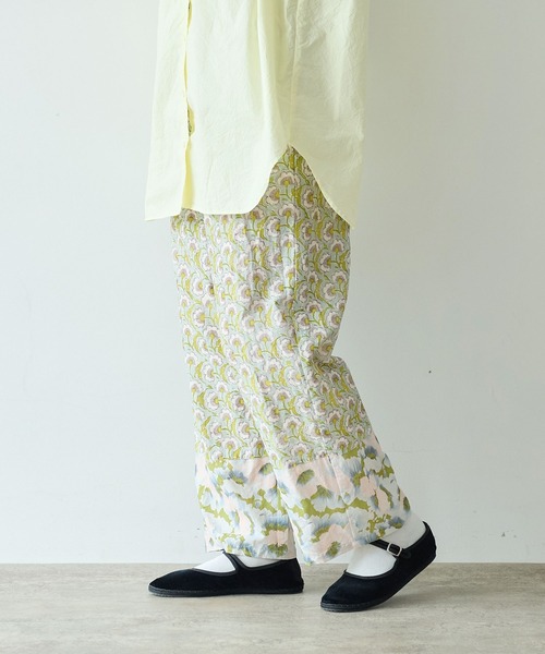 yuni（ユニ　）の「switching print drawstringsパンツ（その他パンツ・レディース・グリーン系その他2/グリーン系その他・FREE）」の10枚目の写真