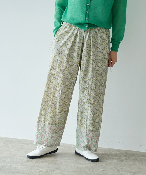 yuni（ユニ　）の「switching print drawstringsパンツ（その他パンツ・レディース・グリーン系その他2/グリーン系その他・FREE）」の16枚目の写真