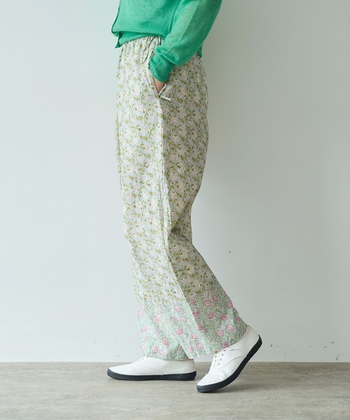 yuni（ユニ　）の「switching print drawstringsパンツ（その他パンツ・レディース・グリーン系その他2/グリーン系その他・FREE）」の17枚目の写真