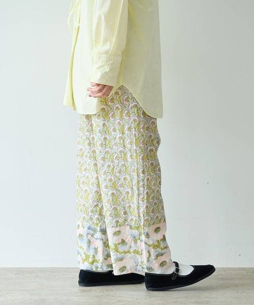 yuni（ユニ　）の「switching print drawstringsパンツ（その他パンツ・レディース・グリーン系その他2/グリーン系その他・FREE）」の12枚目の写真