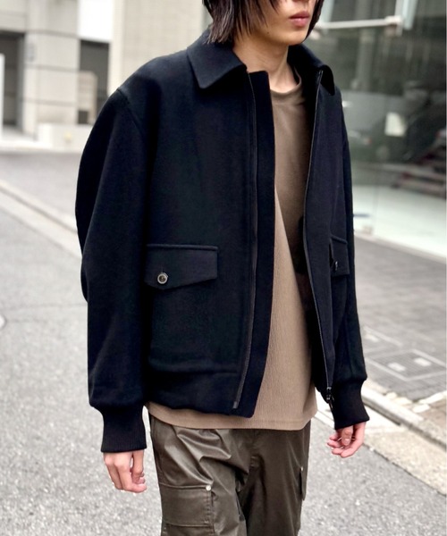 LOVELESS(ラブレス)の「TECLOR×LOVELESS A2(ブルゾン・メンズ・ブラック・L/M)」の2枚目の写真