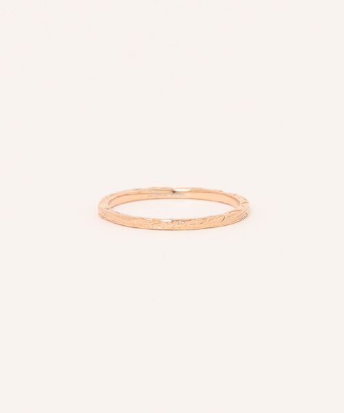IRIEBEACH（アイリービーチ）の「Flat ring 1mm【ピンキーサイズ有】/【ハワイアンジュエリー】【サージカルステンレス】【金属アレルギー対応】【IRIEBEACH / アイリービーチ】つけっぱなしOK（リング・レディース・シルバー/ピンク/ゴールド・21号/19号/17号/15号/13号/11号/9号/7号/5号/3号）」の2枚目の写真