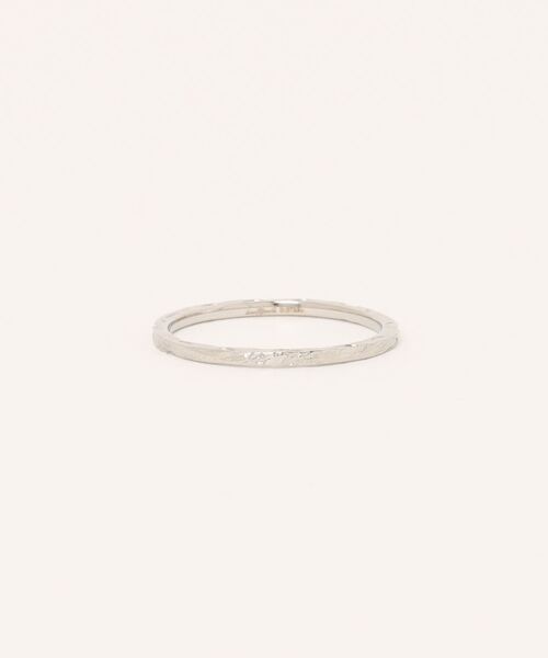 IRIEBEACH（アイリービーチ）の「Flat ring 1mm【ピンキーサイズ有】/【ハワイアンジュエリー】【サージカルステンレス】【金属アレルギー対応】【IRIEBEACH / アイリービーチ】つけっぱなしOK（リング・レディース・シルバー/ピンク/ゴールド・21号/19号/17号/15号/13号/11号/9号/7号/5号/3号）」の3枚目の写真