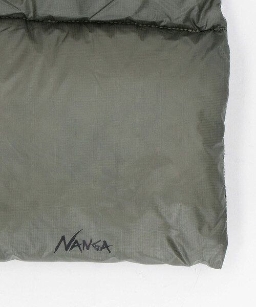 NANGA（ナンガ）の「NANGA/ナンガ PORTABLE LIGHT DOWN MUFFLER ポータブルライトダウンマフラー（マフラー・メンズ・ブラウン系その他/オリーブ/ブラック/ベージュ・ONE SIZE）」の12枚目の写真