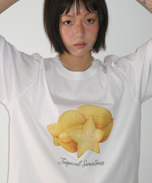 STARFRUIT BASIC FIT T SHIRT WHITE