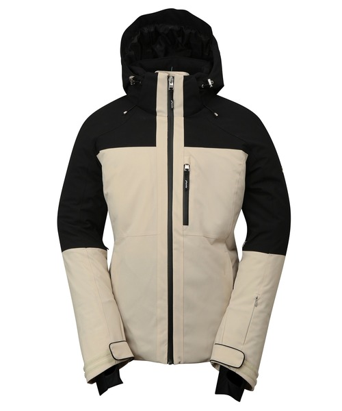 phenix(フェニックス)の「phenix(フェニックス)Bicolor Block Jacket バイカラーブロックジャケット(保温性/耐水性)(その他アウター・レディース・ホワイト/ベージュ/ライトブルー/マスタード・S/M/L)」の5枚目の写真